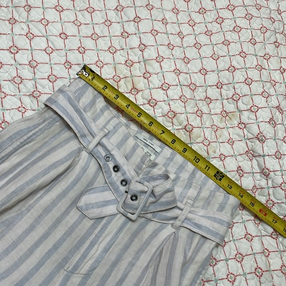 Rachael Zoe wide leg stripe linen pants - Picture 5 of 6